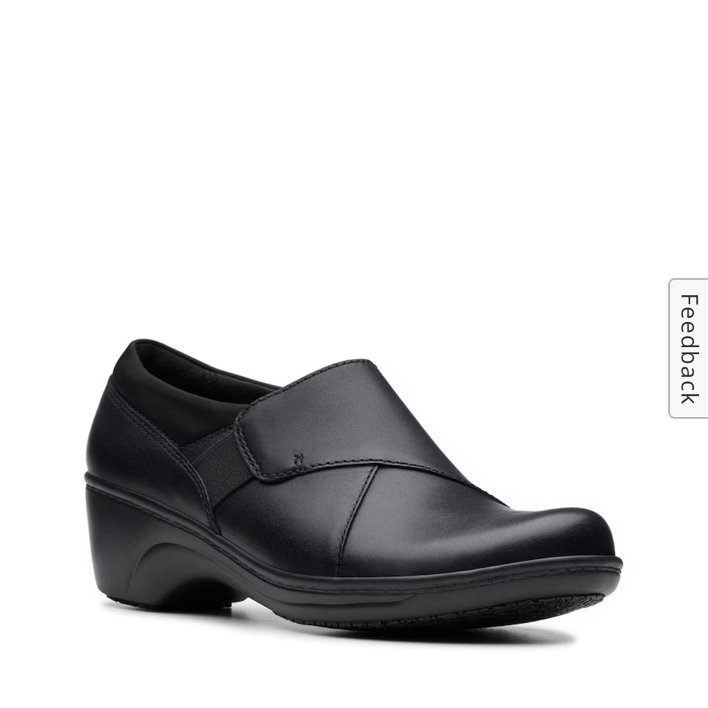 NIB Clark’s Grasp High Wm Sz 8 Slip-Resistant Loafers